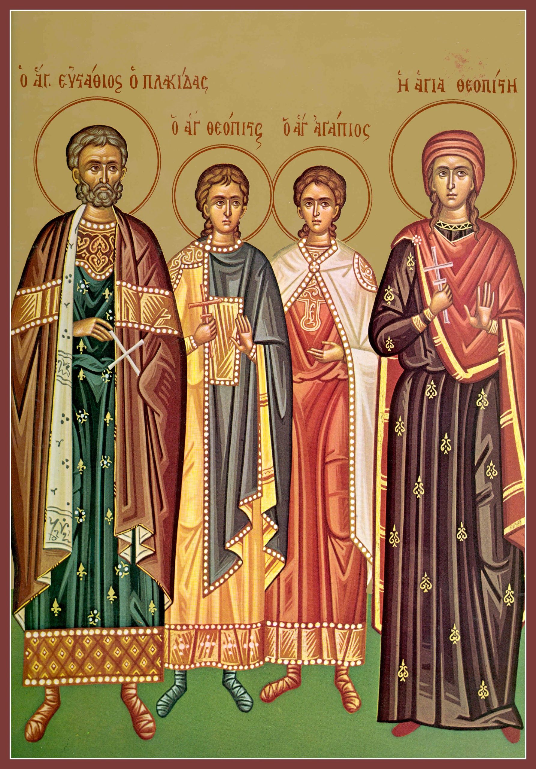 Synaxarion Harian Singkat : +Martir Agapius, Publius, Timolaus, Romulus, kedua Dionysius dan kedua Alexander di Kaisarea, Palestina
